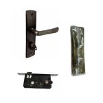 FECHADURA 3F - PLENNUS 124 EXTERNA ANTIQUE / OXIDADO
