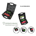 POTENTE KIT MINI RETIFICA PNEUMATICA C/16 PCS 25.000 RPM