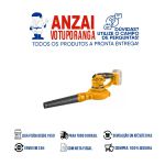 Aspirador e Soprador Portátil À Bateria 20V Ingco S/bateria