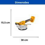 ASSENTAROR DE PISO À BATERIA 20V + BATERIA 2.0AH - INGCO
