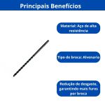 BROCA INGCO PARA ALVENARIA 6MM X 150MM