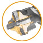 BROCA INGCO SDS PLUS PONTA REFORÇADA 6MMX 160MM