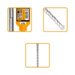 Broca Perfuração Pesada Concreto SDS Plus 22 X 310MM Ingco