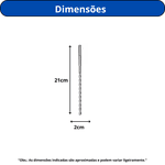 BROCA SDS PLUS PONTA REFORÇADA INGCO 10MM X 210MM