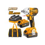 Chave De Impacto Ingco 1/2 Pol. A Bateria 20V CIWLI2004-9