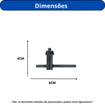 CHAVE PARA MANDRIL INGCO 13MM (1/2”) COMPRIMENTO 80MM