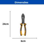 INGCO ALICATE UNIVERSAL DE ACAO COMPOSTA 9.5POL (240MM)