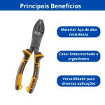 INGCO ALICATE UNIVERSAL DE ACAO COMPOSTA 9.5POL (240MM)