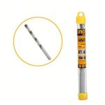 INGCO BROCA AÇO RAPIDO HELICOIDAL HSS M2 8MM X 117MM ALTO DESEMPENHO