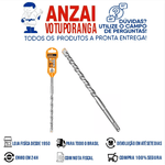 INGCO BROCA SDS PLUS 6MM X 160MM PARA ALVENARIA