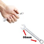 INGCO CHAVE COMBINADA 08MM EM ACO CR-V