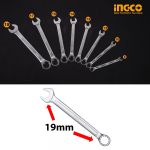 INGCO CHAVE COMBINADA 19MM EM ACO CR-V