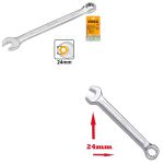 INGCO CHAVE COMBINADA 24MM EM ACO CR-V
