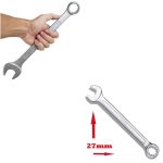 INGCO CHAVE COMBINADA 27MM EM ACO CR-V