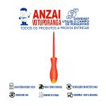 INGCO CHAVE DE FENDA ISOLADA 1.000V VDECR-V 5/32POL X 4POLPO