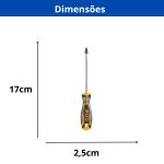 INGCO CHAVE PHILIPS CR-V 1/8 X 3POL PH0 (HS68PH0075)