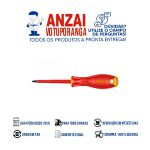 INGCO CHAVE PHILLIPS ISOLADA 1.000V VDECR-V 1/8POL X 2.1/4PO