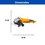 INGCO ESMERILHADEIRA ANGULAR 5 1300W220V