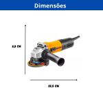 INGCO ESMERILHADEIRA ANGULAR DE 5 900W110V