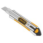 INGCO ESTILETE INDUSTRIAL EM ALUMÍNIO COM 6 LAMINAS 18MM X 100MM (HKNS1808)