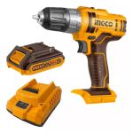 INGCO PARAFUSADEIRA/FURADEIRA 3/8 A BAT. 20V LINHA P20S C 1 BATERIA 2AH E CARREG (SUBST CDLI20051-9)