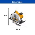 INGCO SERRA CIRCULAR DE 7.1/4 1400W 110V