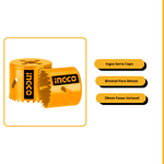 Ingco Serra Copo Bimetal Para Metais 29mm Passo Variavel