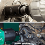 Ingco Soquete Sextavado 1/2 Pol 17mm