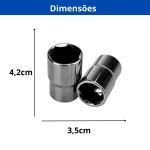 INGCO SOQUETE SEXTAVADO 1/2 POL 27MM