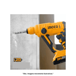MARTELETE ROTATIVO INGCO 1,5J SDS-PLUS À BATERIA 20V CRHLI20168