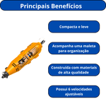 MICRO RETIFICA INGCO 130W COM 52 ACESSÓRIOS – 220V MG1309-9