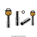 SOQUETE SEXTAVADO LONGO INGCO 1/2 POL 19MM