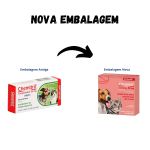 Chemitril 50mg Antibiótico Amplo Espectro Cães Gatos 10 Comp.