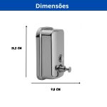 JACKWAL DISPENSADOR DE LIQUIDO 480ML INOX