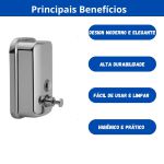 JACKWAL DISPENSADOR DE LIQUIDO 480ML INOX