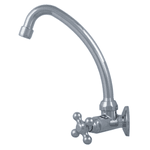 Torneira Para Cozinha De Parede Com Bica Móvel Cromada 3/4' Marujá 1130401 - Viqua