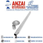 BRAÇO DE CHUVEIRO POLIDO 40CM (CANALETA MÓVEL)