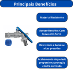 TORNEIRA DE ESFERA BLUKIT P/ JARDIM 3/4
