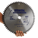 Serra Circular Estacionária Para Madeira 350mm x 30mm 60 Dentes - Irwin