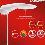 CHUVEIRO ADVANCED ELETRONICA 127V / 5500W LORENZETTI