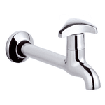 Torneira Para Cozinha De Parede Com Direcionador De Jato Cromada Aquarius 1158-A - Fabrimar