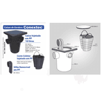 CAIXA GORDURA CONEXTEC 19L C/TAMPA PP 300MM