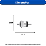 REPARO ESPECIAL MIX PLASTIC VALV. DESC. 280 DECA 1.1/4 E 11/2 