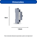 BLOCO DE CONTATO LATERAL WEG PARA DISJUNTOR MOTOR MPW ACBS11