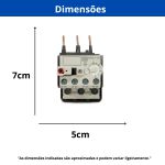 RELE TERMICO DE SOBRECARGA WEG RW27 DE 7-10A PARA CWM
