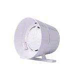 Sirene de Alarme 12V 1 Som Alta Potência Branca Ipec
