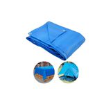 Lona polietileno 6x4m azul 100 micras leve 