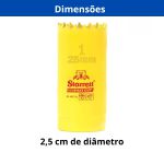 SERRA COPO 25MM STARRETT 01``