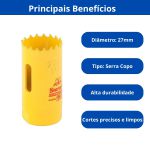 SERRA COPO 27MM STARRETT 1.1/16``