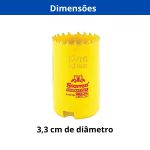 SERRA COPO 33MM STARRETT 1.5/16``